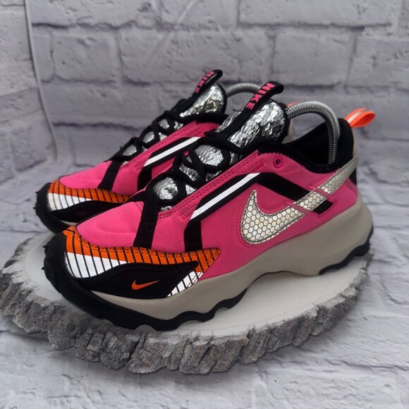 Nike X 3M Womens TC 7900 LX CU7763-600 Pink Shoes Sneakers Size 8.5 - Picture 2 of 12